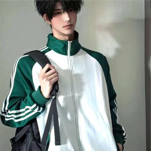 万圣节南城七中喻繁陈深景cos服外套男女同款校服T恤