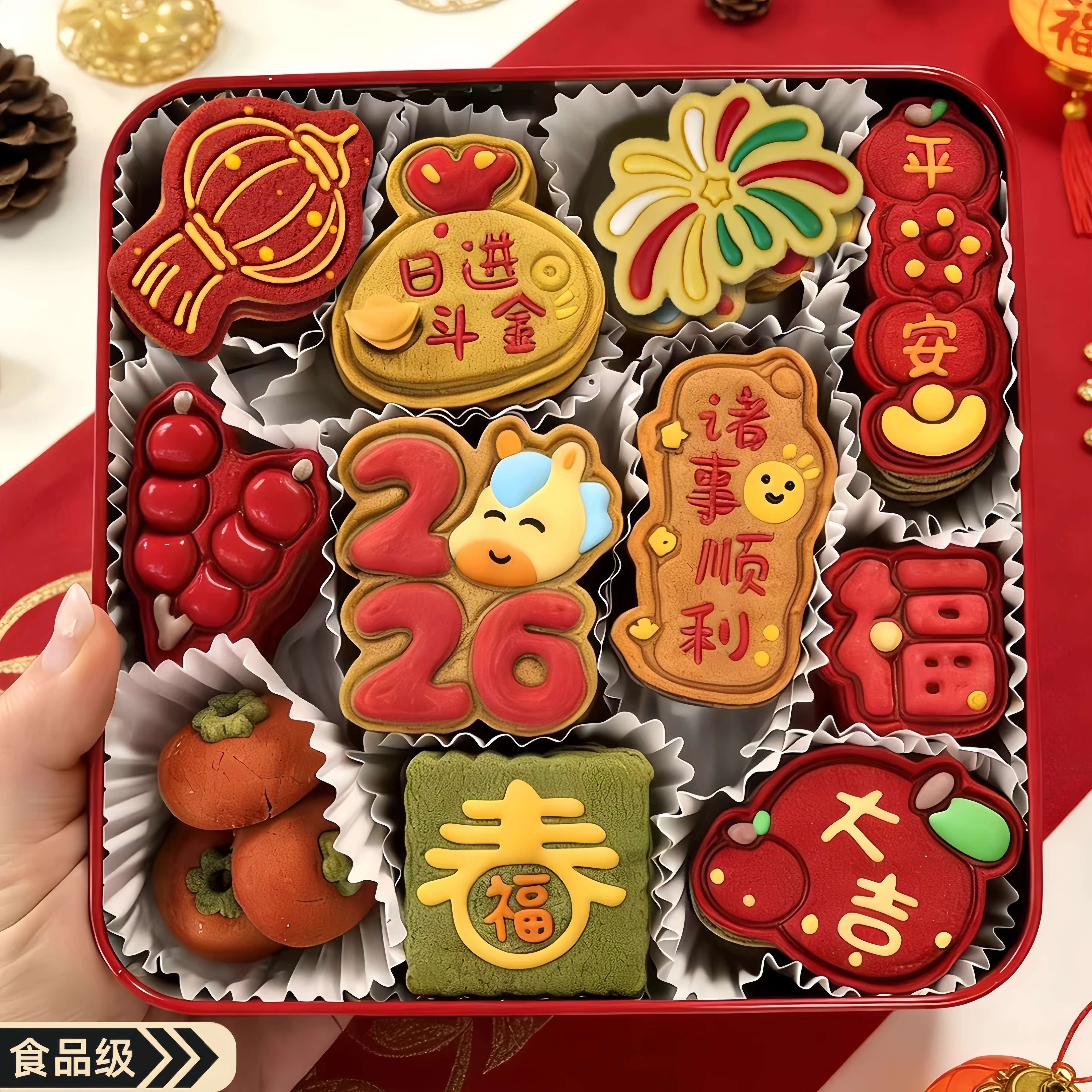 马年馒头模具2026新年饼干模具曲奇糖霜3d立体按压式家用烘焙工具,厨房/烹饪用具,烘焙模具,淘宝优惠券,粉丝福利购,淘宝优惠卷