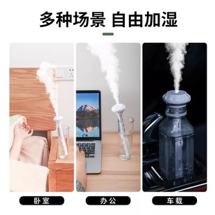 加湿器家用 大雾量大容量办公卧室静音桌面雾化加湿器新款