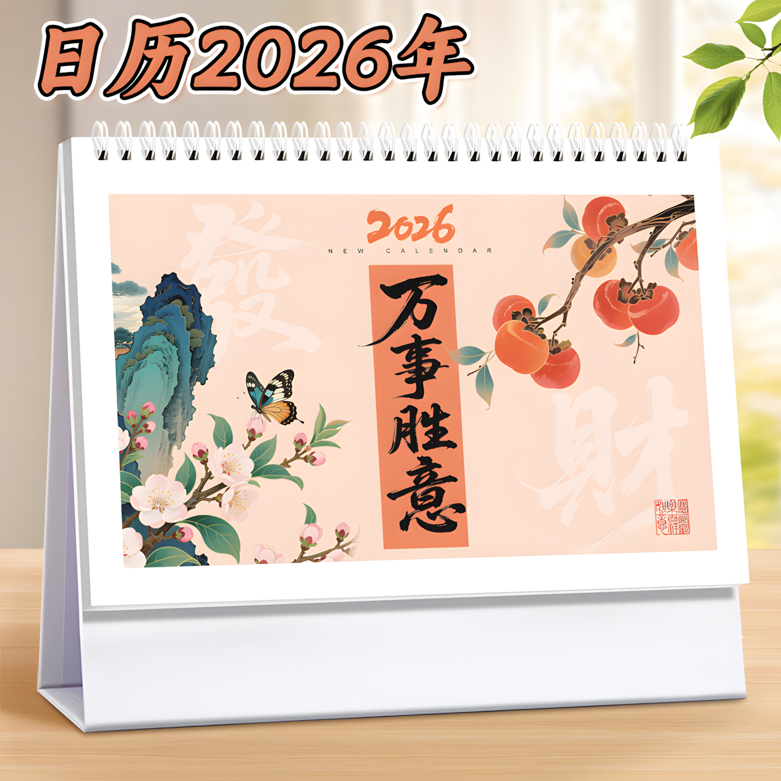 日历2026年高颜值设计质感拉满