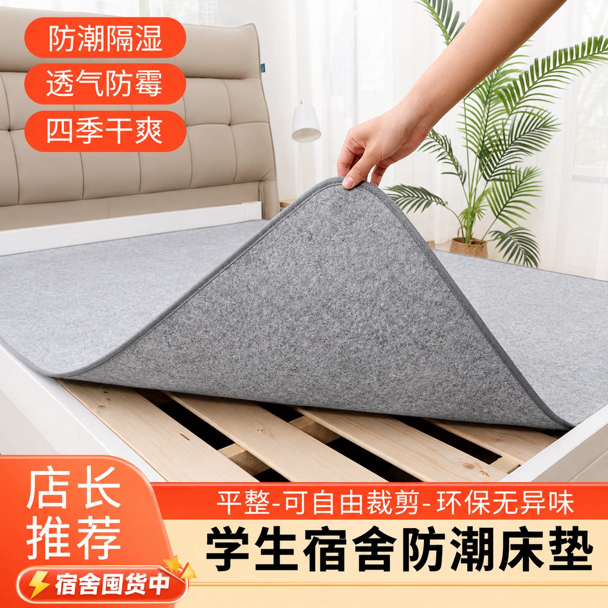 防潮垫学生宿舍床上用吸湿床垫单人床榻榻米防湿防霉褥子铺底垫子