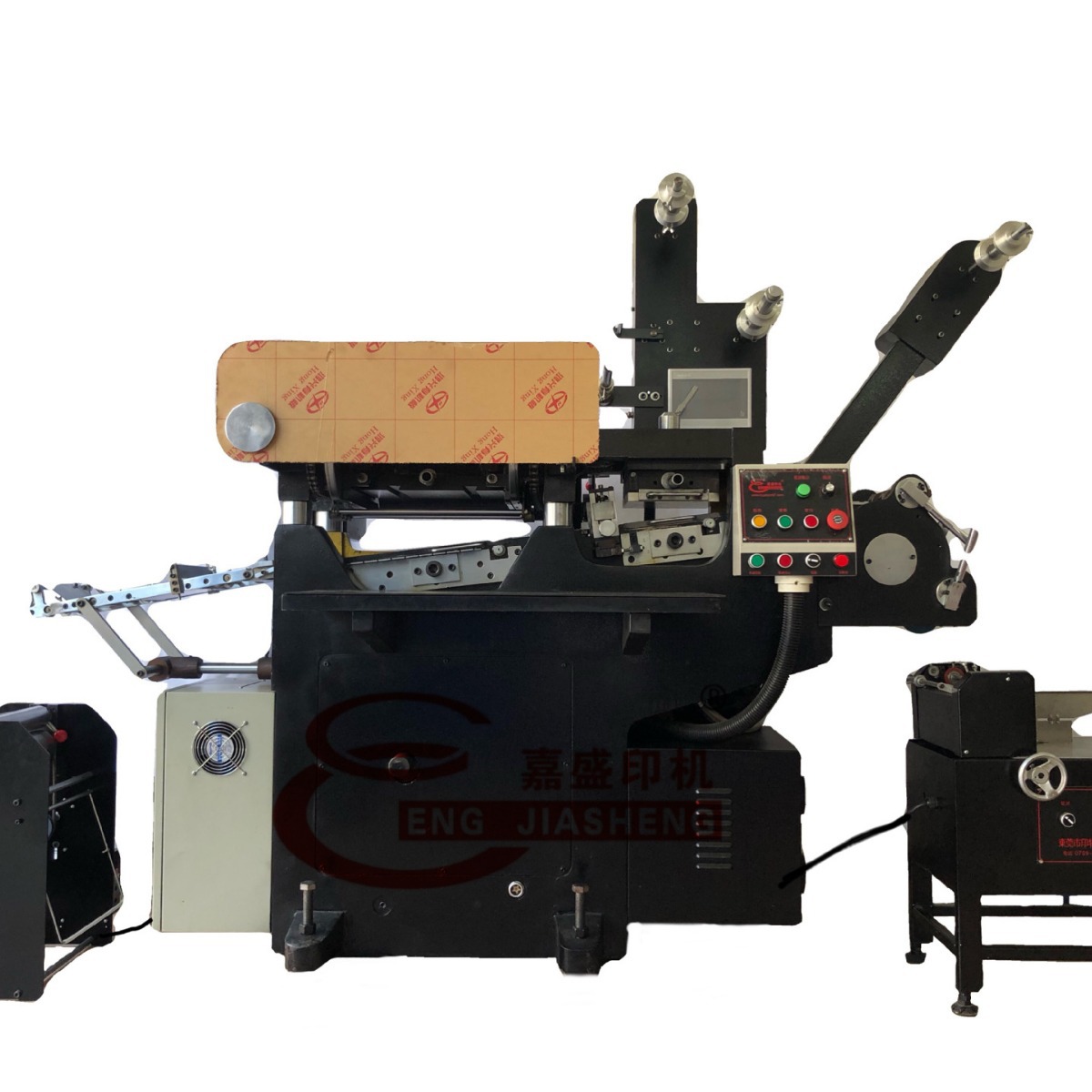 印特倍迅210型不干胶商标印刷机 150商标印刷机 多色印刷机