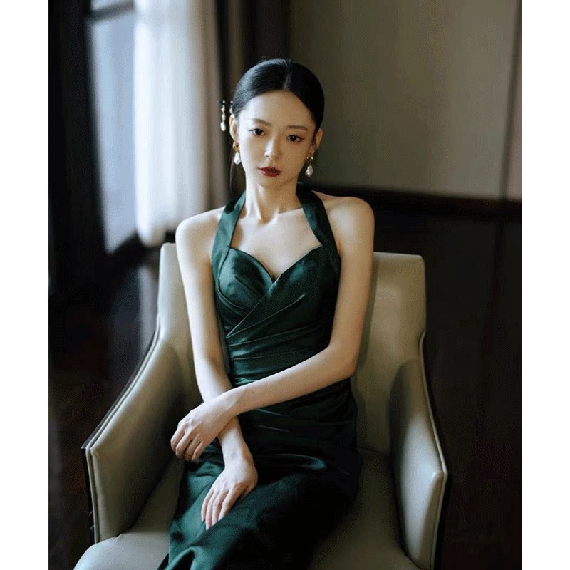 晨袍新中式旗娘婚礼敬酒