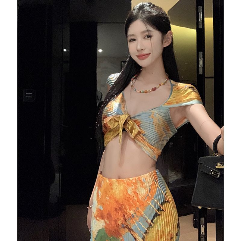 多巴胺绝美泰式小裙子连
