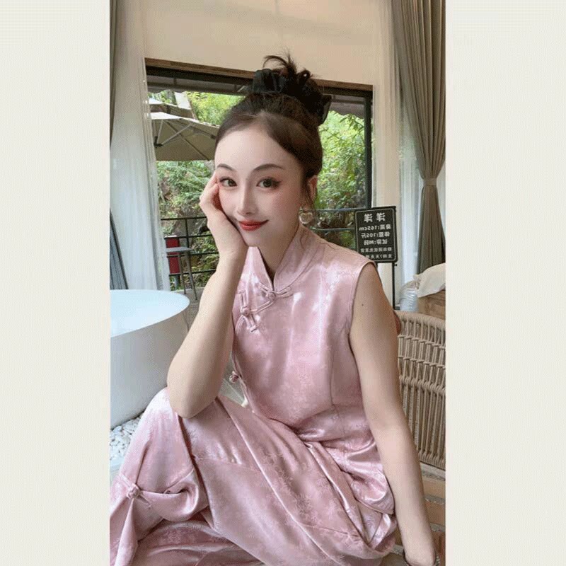 新中式套装小香风高级感