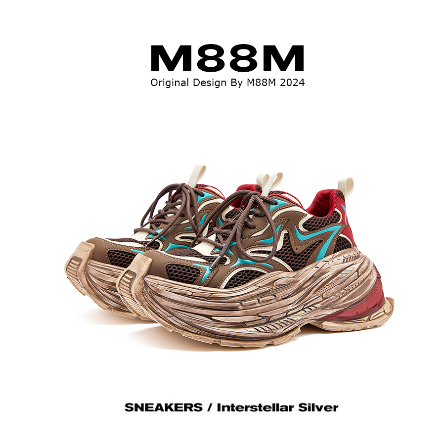 M88M松糕厚底时尚老爹鞋