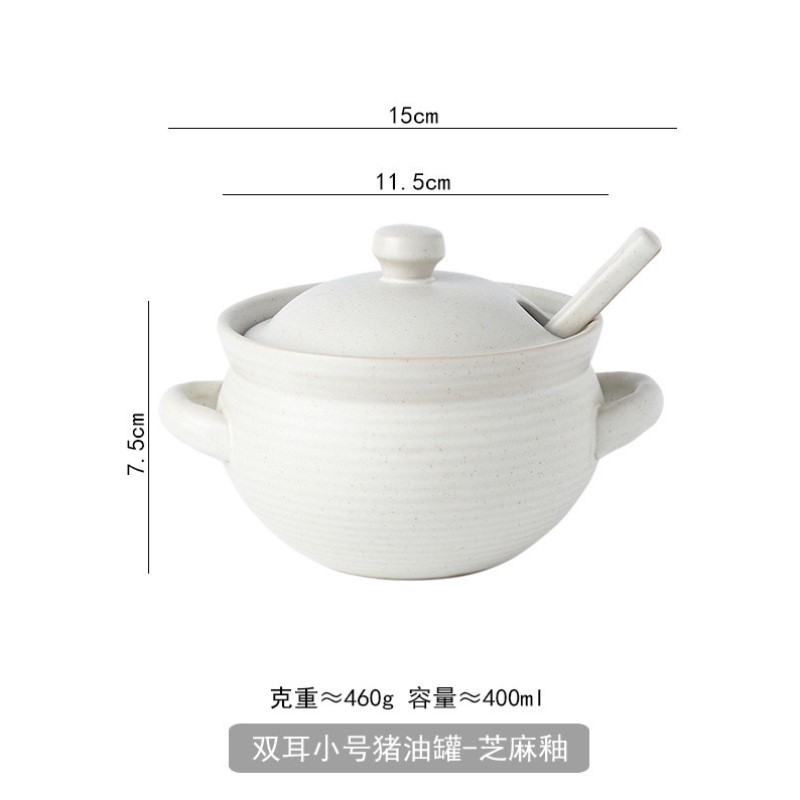 红油猪商用调味荤油大容量猪家用油罐密封罐辣椒带勺小号油罐食品