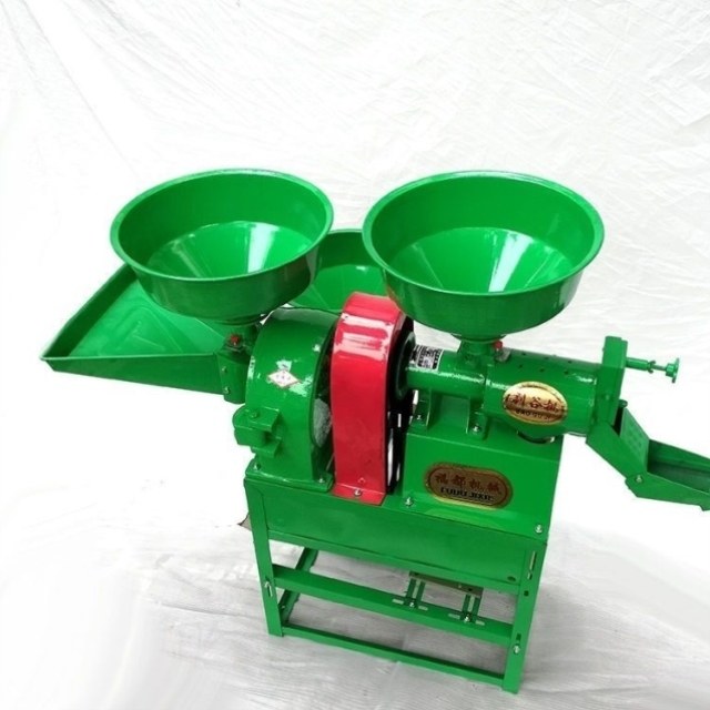 糯米脱壳220v多功能打米机机大米稻谷剥壳粉碎磨浆碾米机组合家用