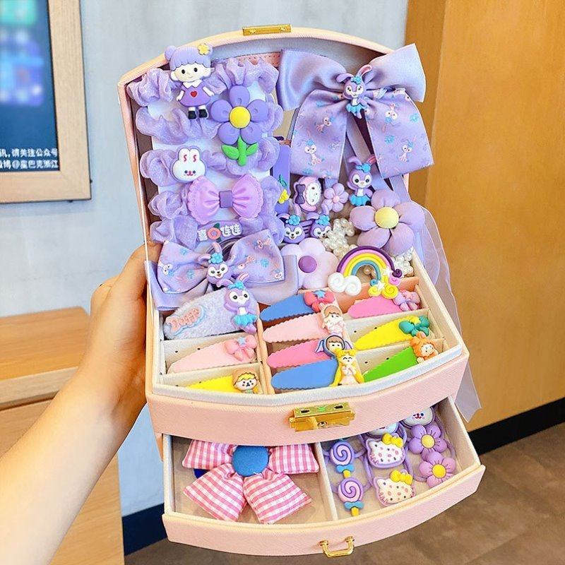 女生7一女童83五10儿童玩具发饰礼盒5岁的子6女孩12十小生日礼物9