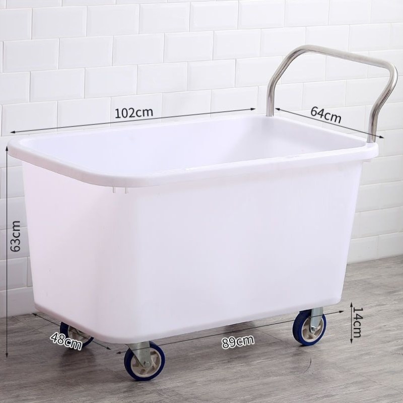 推车收纳周转箱搬运拉货简易塑料车间轮子仓库推车筐塑料箱推车带,汽车零部件/养护/美容/维保,工程机械轮胎,淘宝优惠券,粉丝福利购,淘宝优惠卷