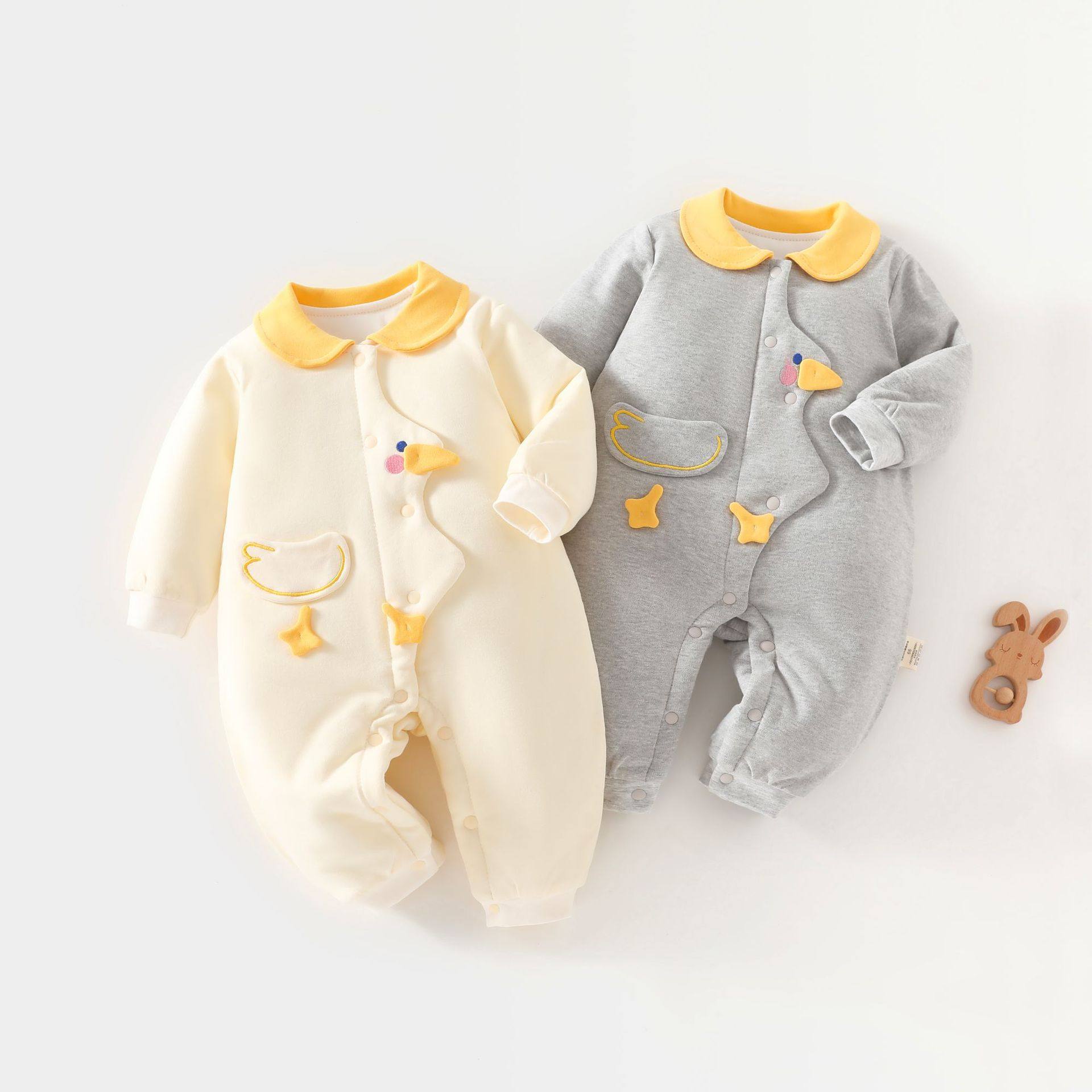 婴儿加棉100克连体衣宝宝夹棉加厚秋冬装哈衣连身衣爬服婴幼儿童,童装/婴儿装/亲子装,连身衣/爬服/哈衣,淘宝优惠券,粉丝福利购,淘宝优惠卷