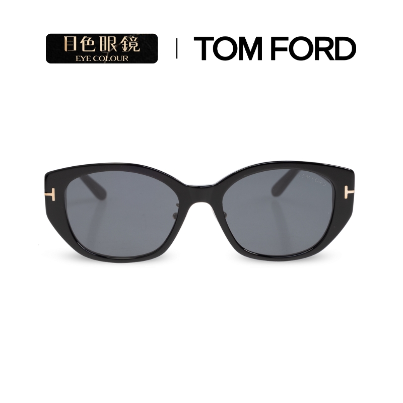 TF太阳镜新款时尚窄框猫眼墨镜