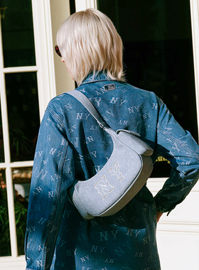 MLB官方正品 2024秋季时尚运动包潮流手提包休闲单肩包3ABQM034N