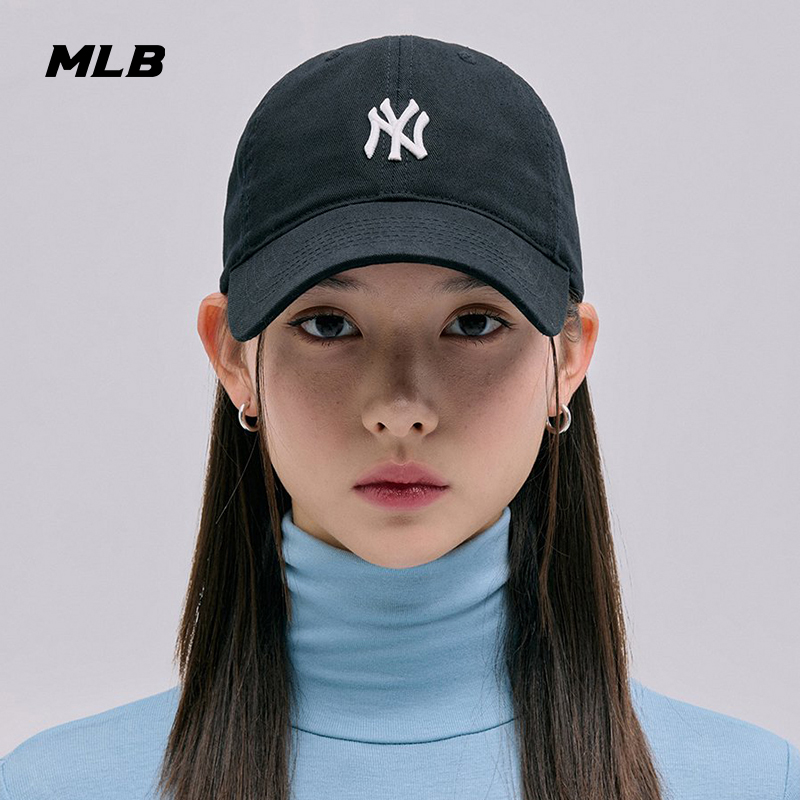MLB帽子男女棒球帽四季软顶帽