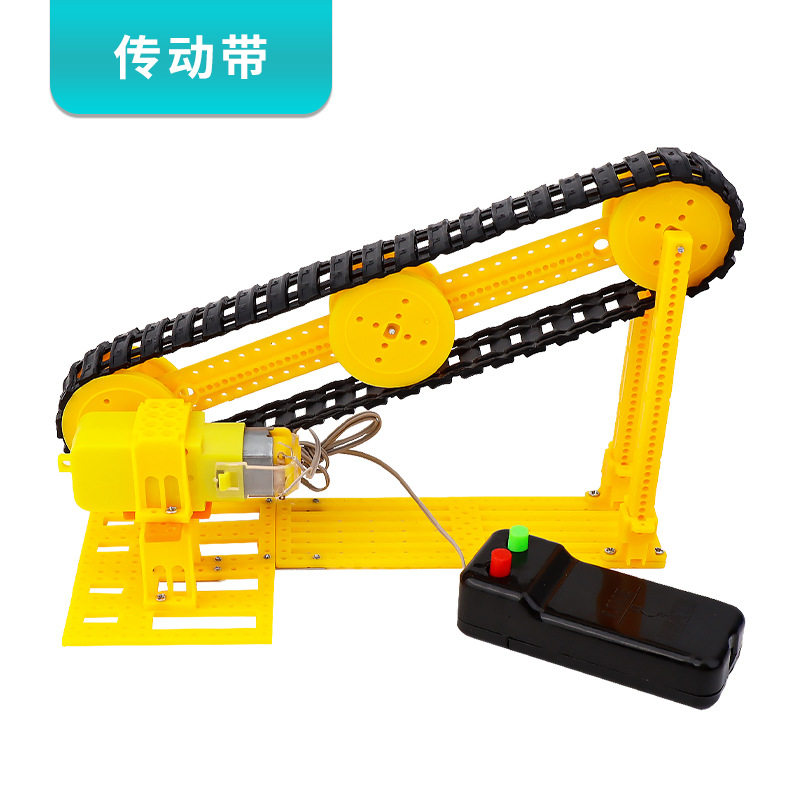 传输送带电扶梯模型diy手工科技