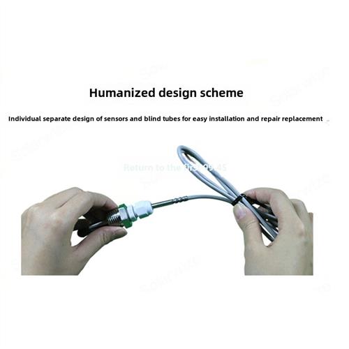 Ntc热敏电阻5K 10K 50K 100K温度传感器温度测量探头4点螺纹G1/2