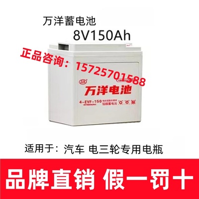 万洋蓄电池4-EVF-150旅游观光车