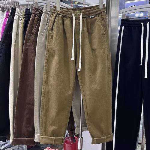 特大码300斤秋冬工装裤子ins潮牌