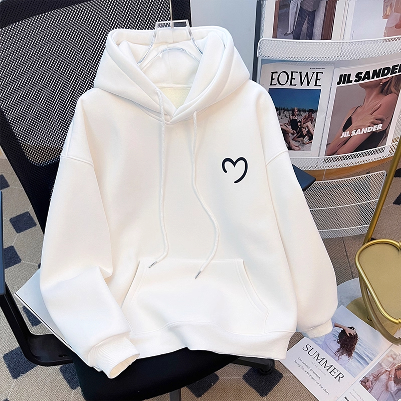 大码300斤美式连帽卫衣男女秋冬