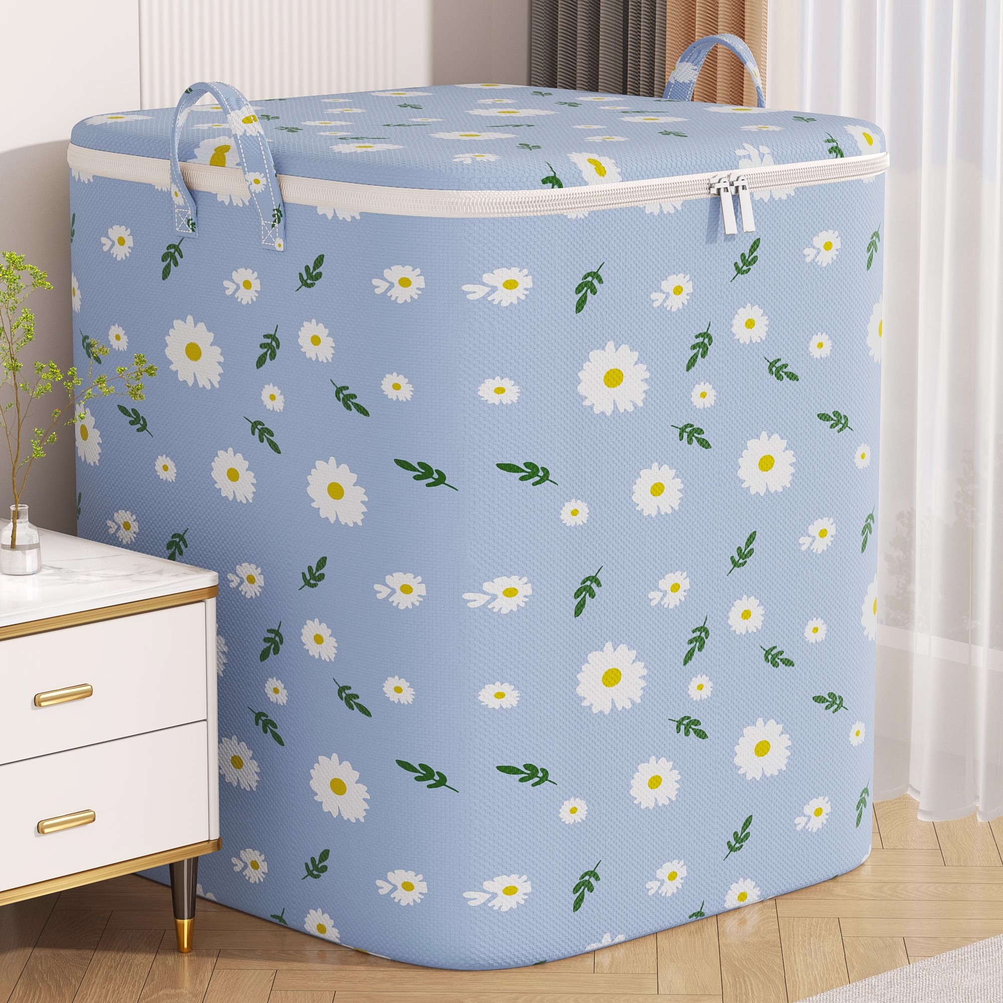 压缩收纳袋羽绒服棉麻