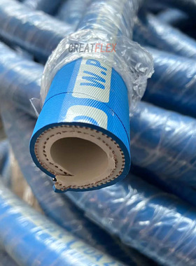 GREATFLEX蓝色耐高温高压内衬螺旋钢丝食品级橡胶管RE40厂家