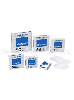 00023280 2号直径280mmx280mm定性初次棉纤维滤纸100张Advantec