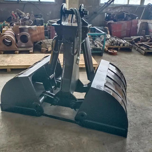 厂家现货液压回转式贝壳斗钩机贝壳斗液压回转贝壳抓斗