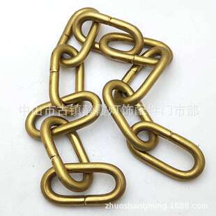 铜吊链铜锁链链子链条灯饰灯具配件线径6厘铜链子吊灯配件