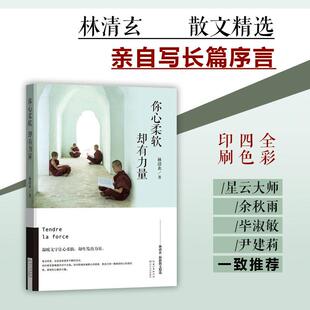 你心柔软 却有力量- 林清玄散文精选 精美图文集 全彩四色印刷 书写微乎其微的事物去道出生命的意义 星云大师 余秋雨 尹建莉 等荐