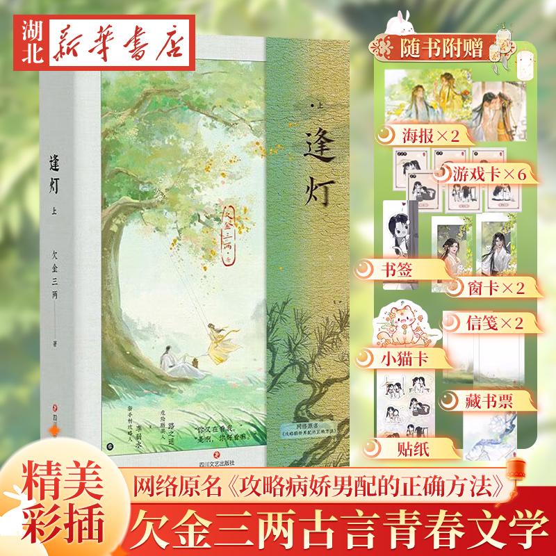 逢灯 上 小说 欠金三两新书 原:攻略(病娇)男配的正确方法 古言情青春文学实体书 磨铁图书旗舰店 新华书店正版书籍