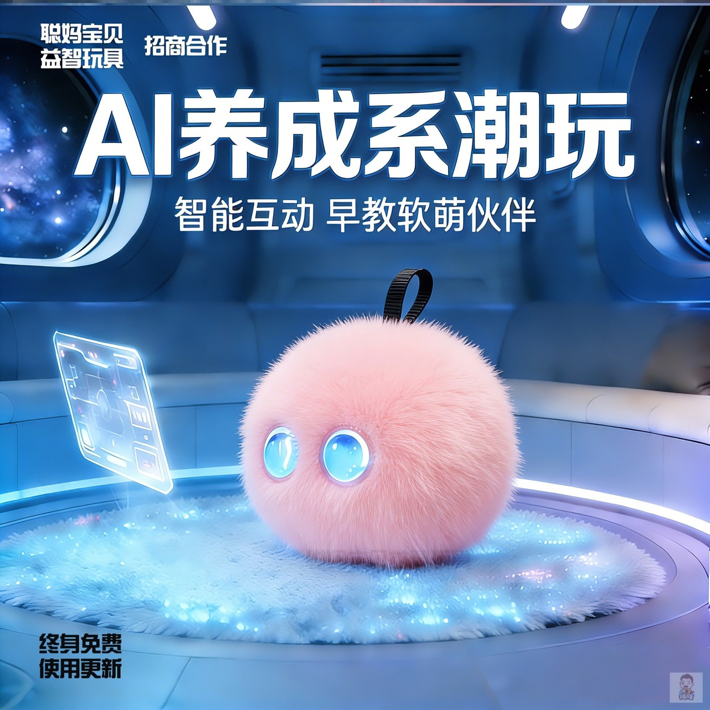 AI福智能机器人仔伴侣儿童学习陪伴语音毛绒玩具芙电子宠物豆包崽,玩具/童车/益智/积木/模型,AI玩具,淘宝优惠券,粉丝福利购,淘宝优惠卷