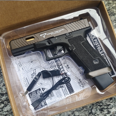 乖巧虎/PX TTI G17电动连发玩具枪快拆空挂联动回膛科教模型手枪