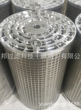 供应 颇克1000082不锈钢滤芯 三并联液压滤清器 三联滤芯