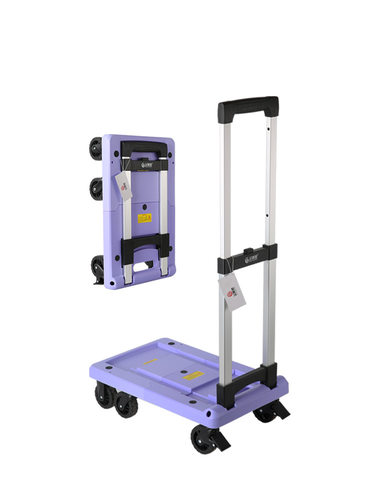 S588小推车家用买菜小拉车手拉车折叠便携快递拖车拉货购物收纳