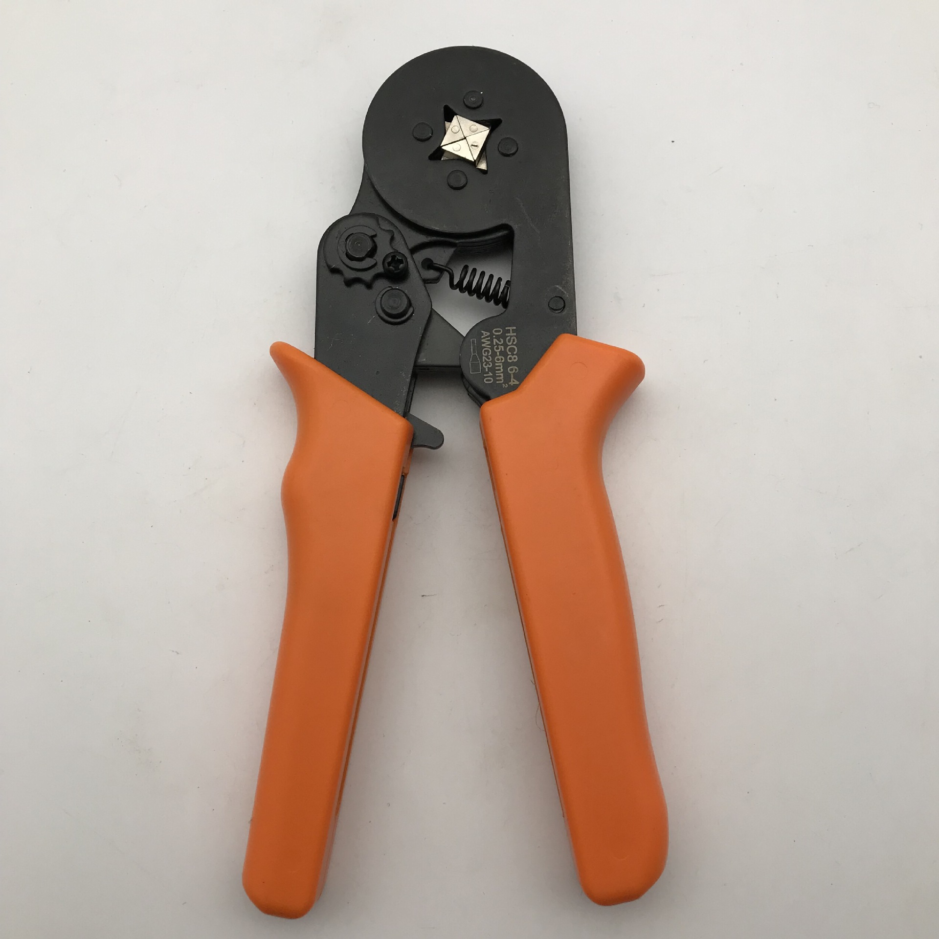 夹线钳压线钳压绝缘端子压钳手动多功能0.25-10平方钳子hsc8 6-4