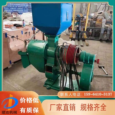 水稻脱壳自动磨米机稻谷去皮三风道碾米机建达稻类加工脱壳机全新