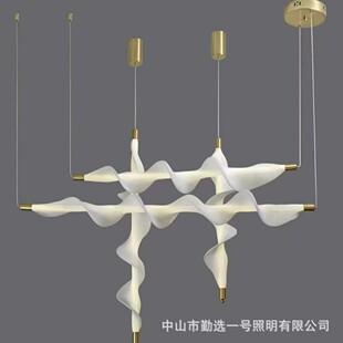 2025新款艺术吊灯现代创意客厅主灯餐厅吧台吊灯设计师螺旋卧室灯