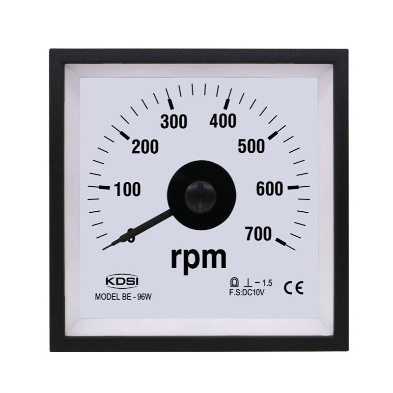 供应 康的斯指针式转速表BE-96W DC10V 700rpm 电压输入 广角度电