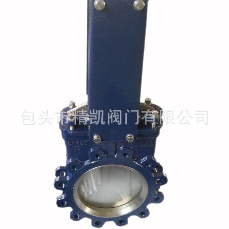 矿用阀门 PZ273H电液动推杆型衬导流锥耐磨刀形闸阀