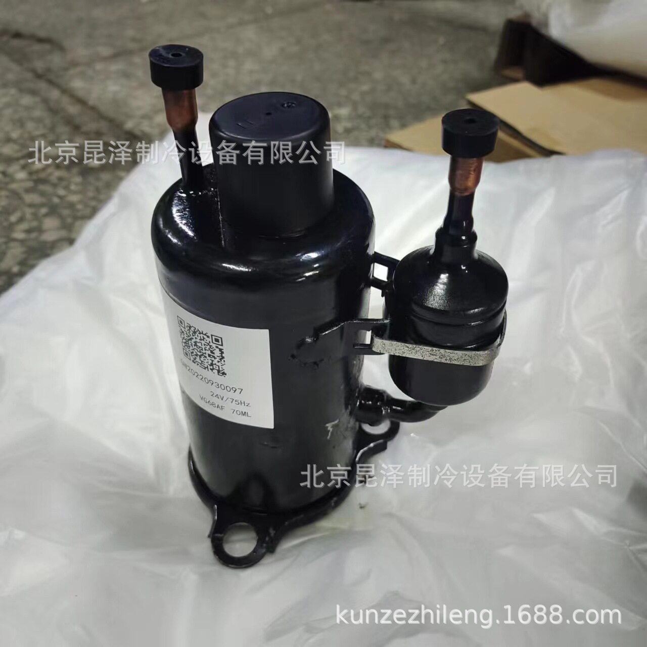 微型制冷压缩机 JSV20D24TZB 全封闭旋转式直流变频压缩机