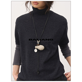 满 Full 云禄瓶中 BALIANG「捌樑」 可调节毛织水瓶元 币吊坠项链