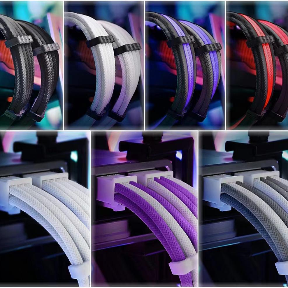 电脑机箱主板24pin加长线 显卡8Pin转8Pin cpu8P转接供电延长线