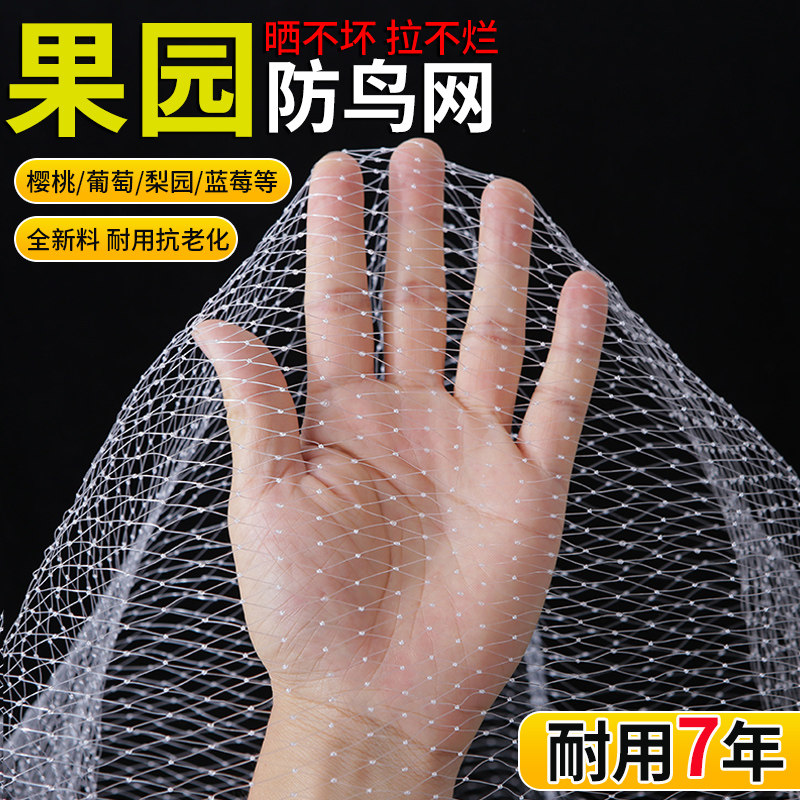 尼龙防鸟网果园果树新料加粗耐用图片