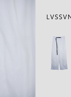 【阳子yz&LVSSVN/露裳】轻奢时尚女士苎麻休闲裤 K-31382