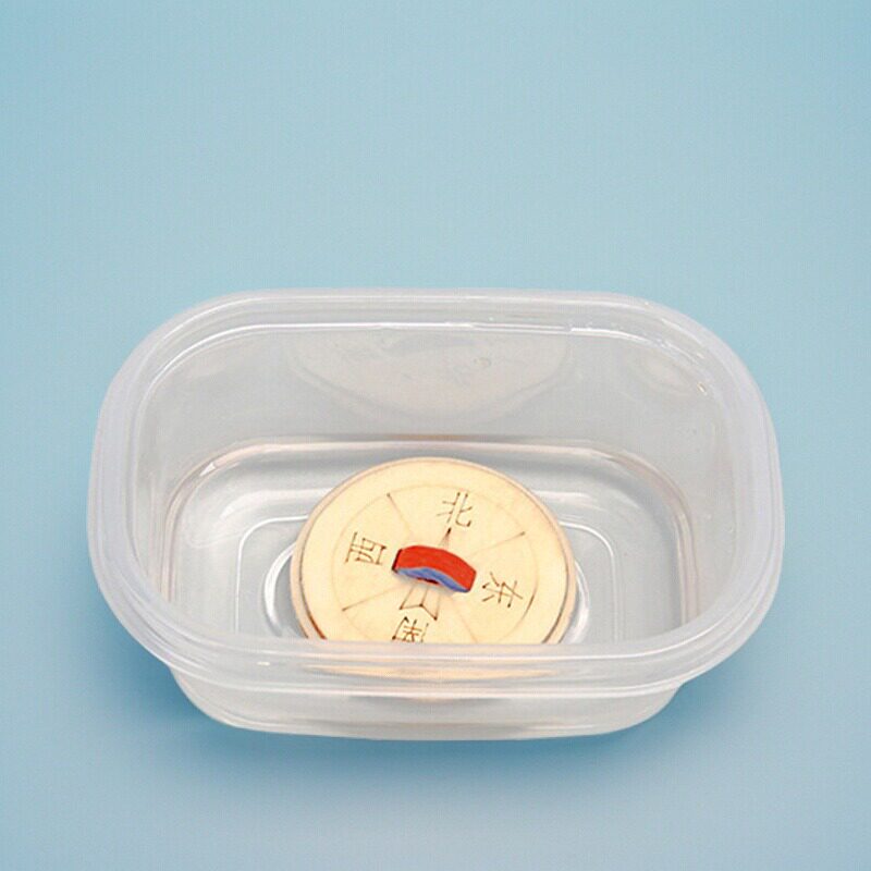 科学实验DIY水上指南针磁铁图片