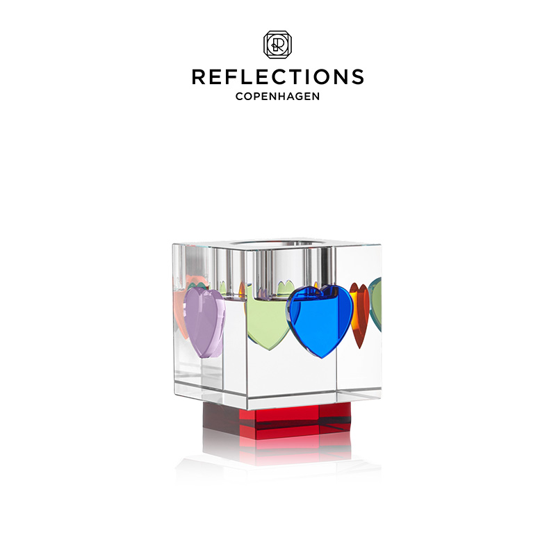 Reflections Copenhagen反射哥本哈根 Lea 心形烛台手工切割