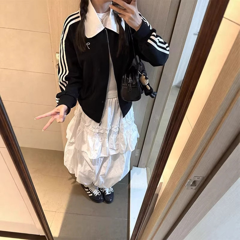 秋冬新款韩系立领棒球服女百搭