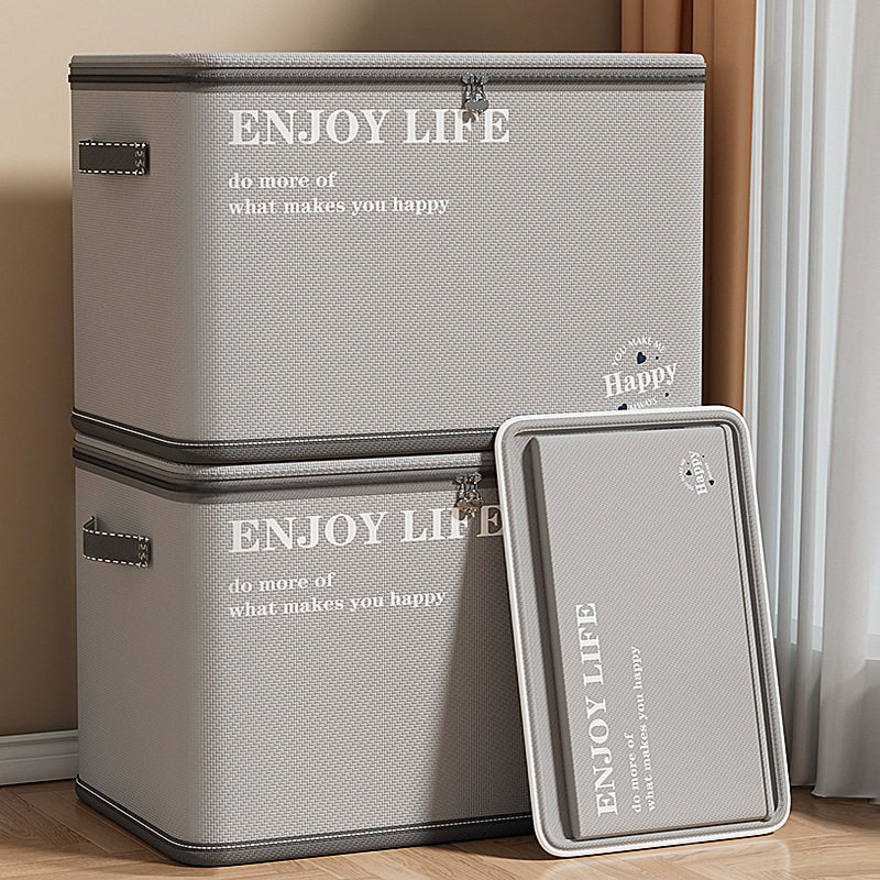 衣服收纳箱家用布艺大容量超大衣柜衣物被子分层整理盒储物,收纳整理,吸尘器收纳架/盒/袋,淘宝优惠券,粉丝福利购,淘宝优惠卷