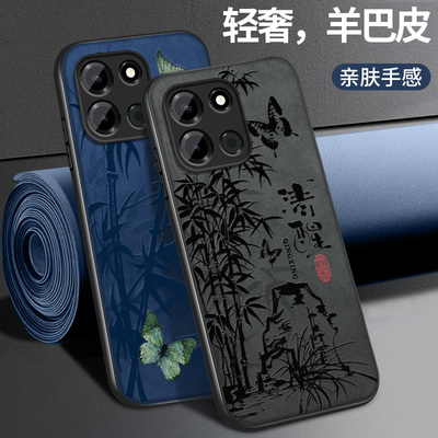 适用一加turbo6xpro手机壳加1+Turbo6V保护套新款高级外套镜头全包防摔皮纹外壳风生水起夏季男女软硅胶创意
