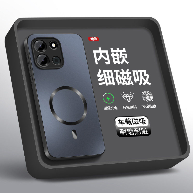 适用一加turbo6xpro手机壳加1+Turbo6V保护套新款高级外套镜头防摔车载充电外壳细磁吸圈磨砂个性男女软硅胶